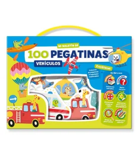 Juego Educativo Playtime Maletín Pegatinas Vehículos